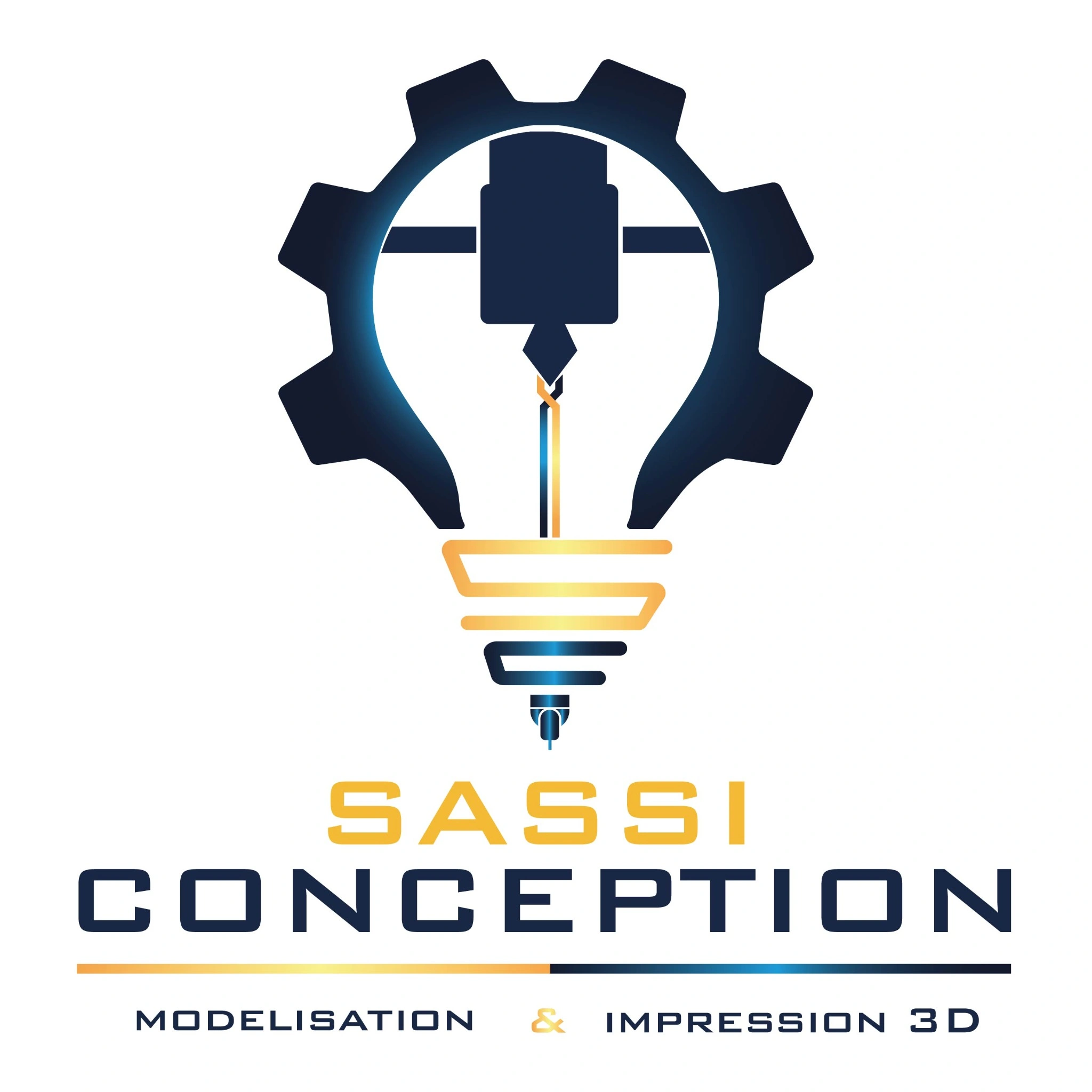 Sassi Conception — logo modélisation et impression 3D
